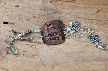 The Earth laughs in Flowers Bracelet