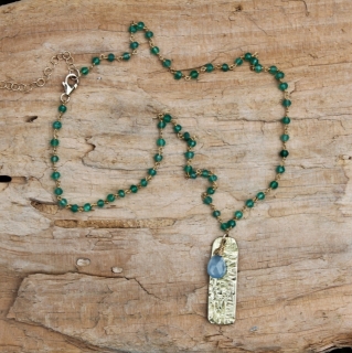 Chalcedony Adventurine Necklace