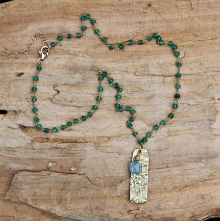 Chalcedony Adventurine Necklace