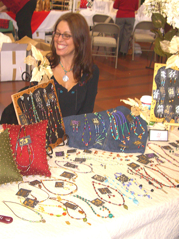 jewelry show with display & designer
